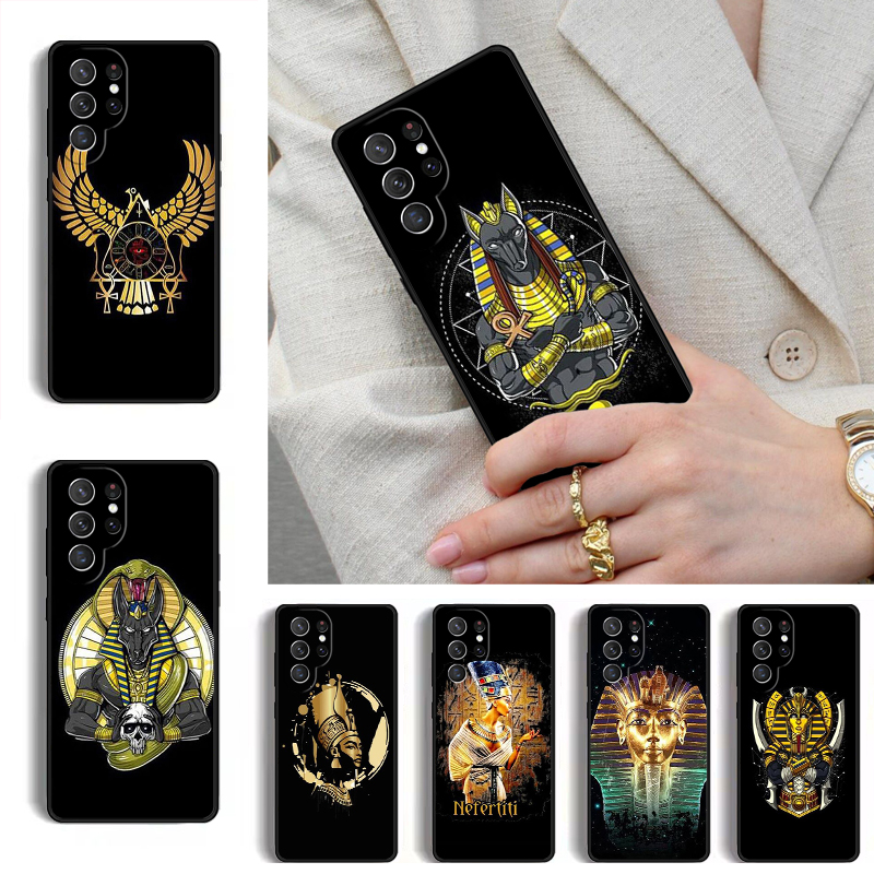 Phone Cases Egypt - Egypt Nefertiti Anubis Ankh Phone Case