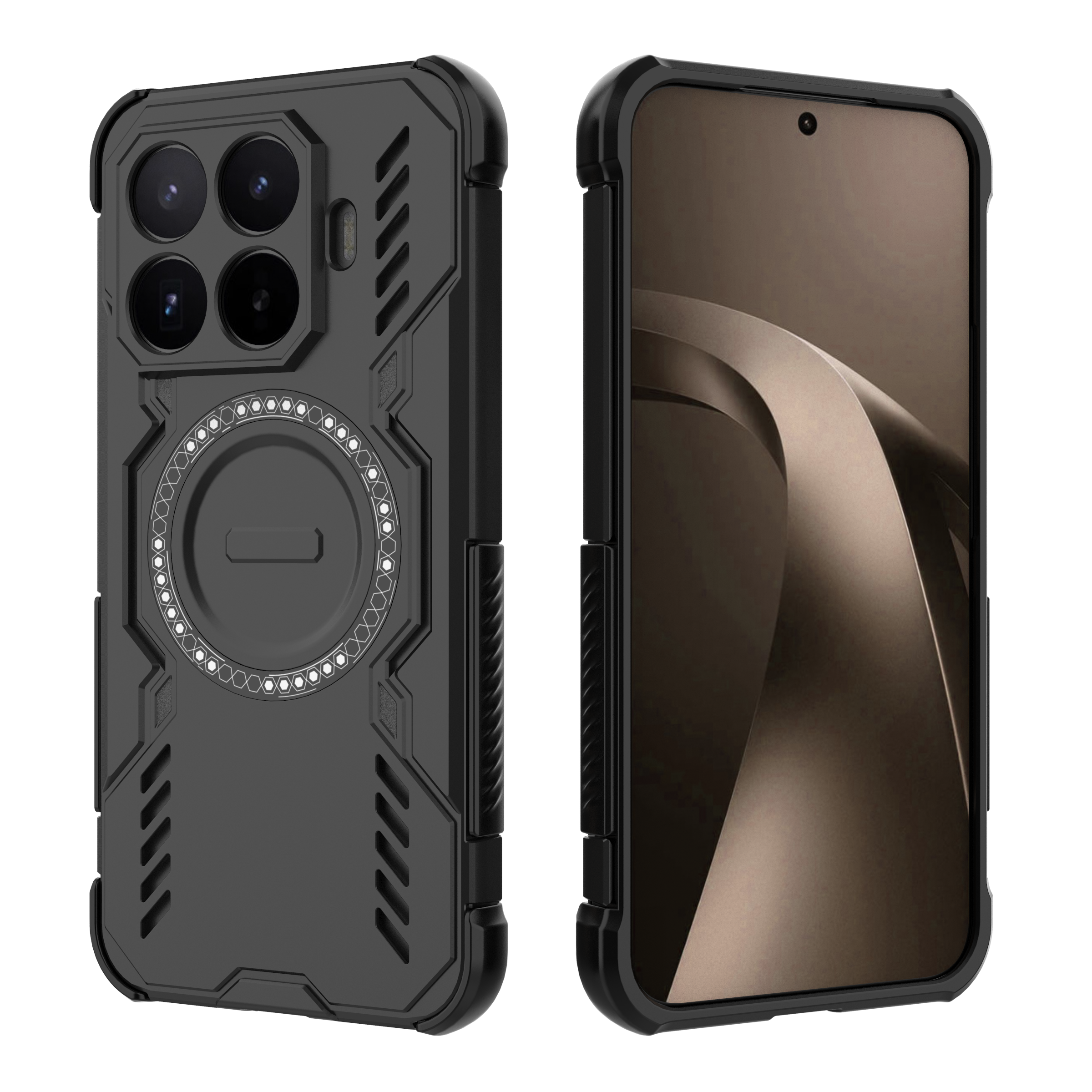 Heat Dissipation Case - Heat Dissipation Armor Shockproof Magnetic Phone