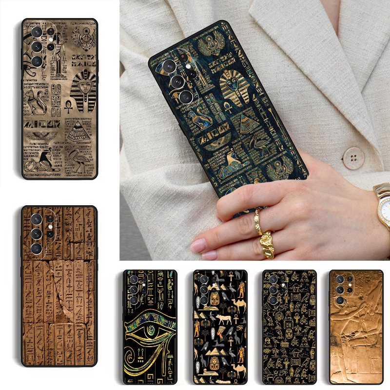 Phone Cases Egypt - Egypt Nefertiti Anubis Ankh PAINTING Phone