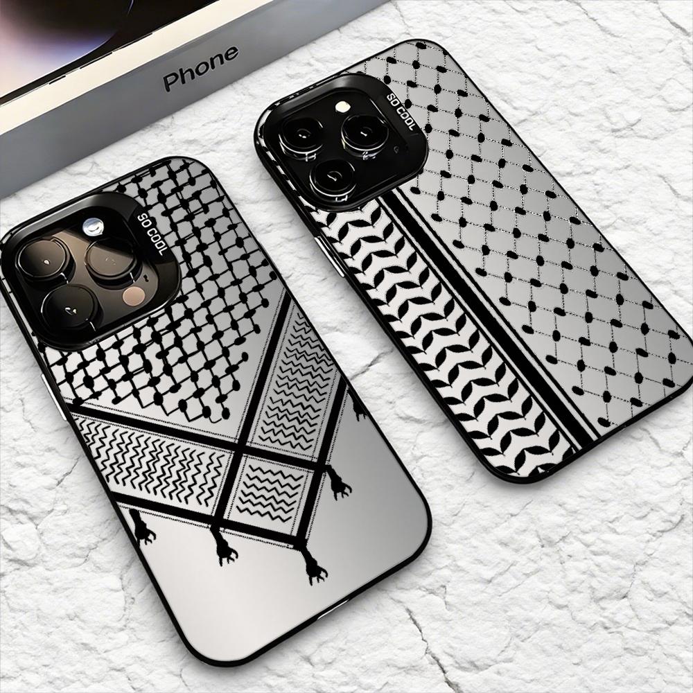 Keffiyeh P-Palestine Phone Cas - Phone Cases Iphone 16 Pro のレビューと価格