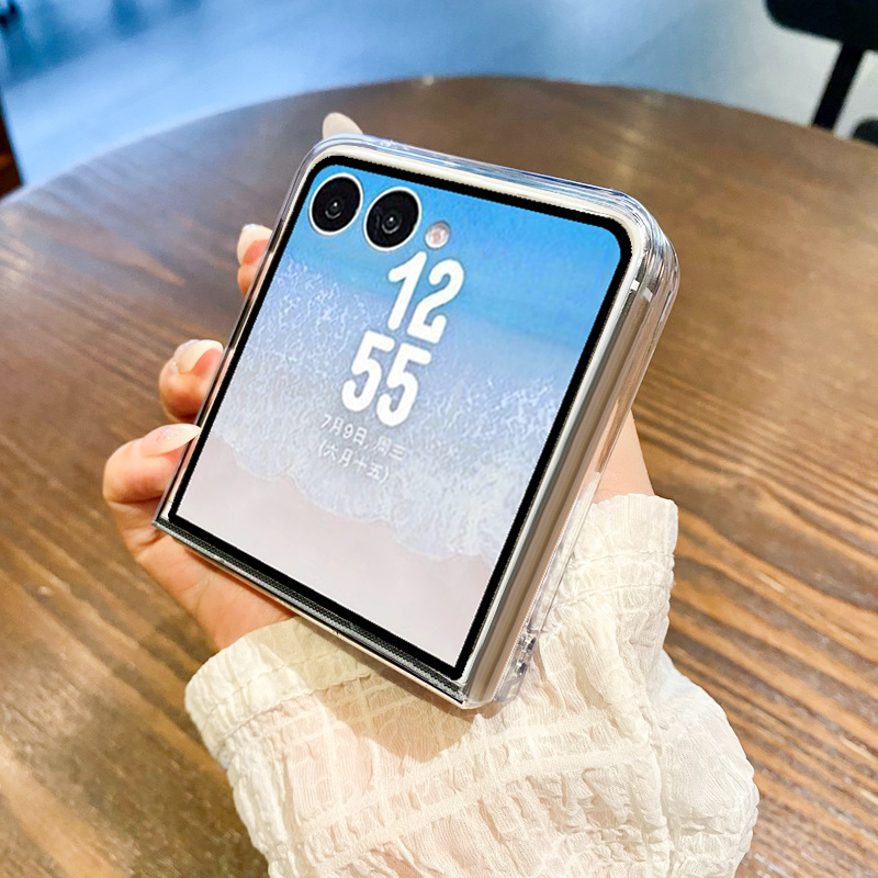 Football Pattern Transparent P - Phone Cases Z Flip 6 のレビューと価格