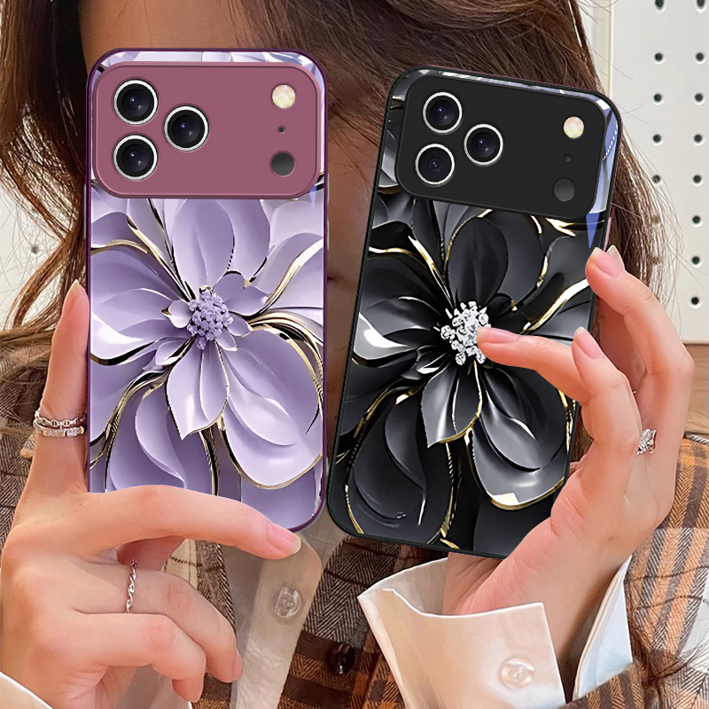 Elegant purple flowers For iPh - Phone Cases Purple のレビューと価格