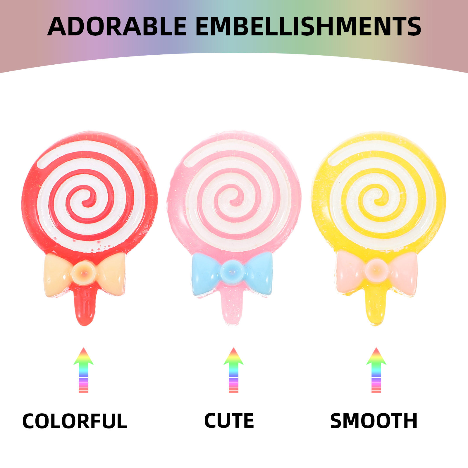 30Pcs Resin Lollipop Charms fo - Phone Cases With Charms のレビューと価格