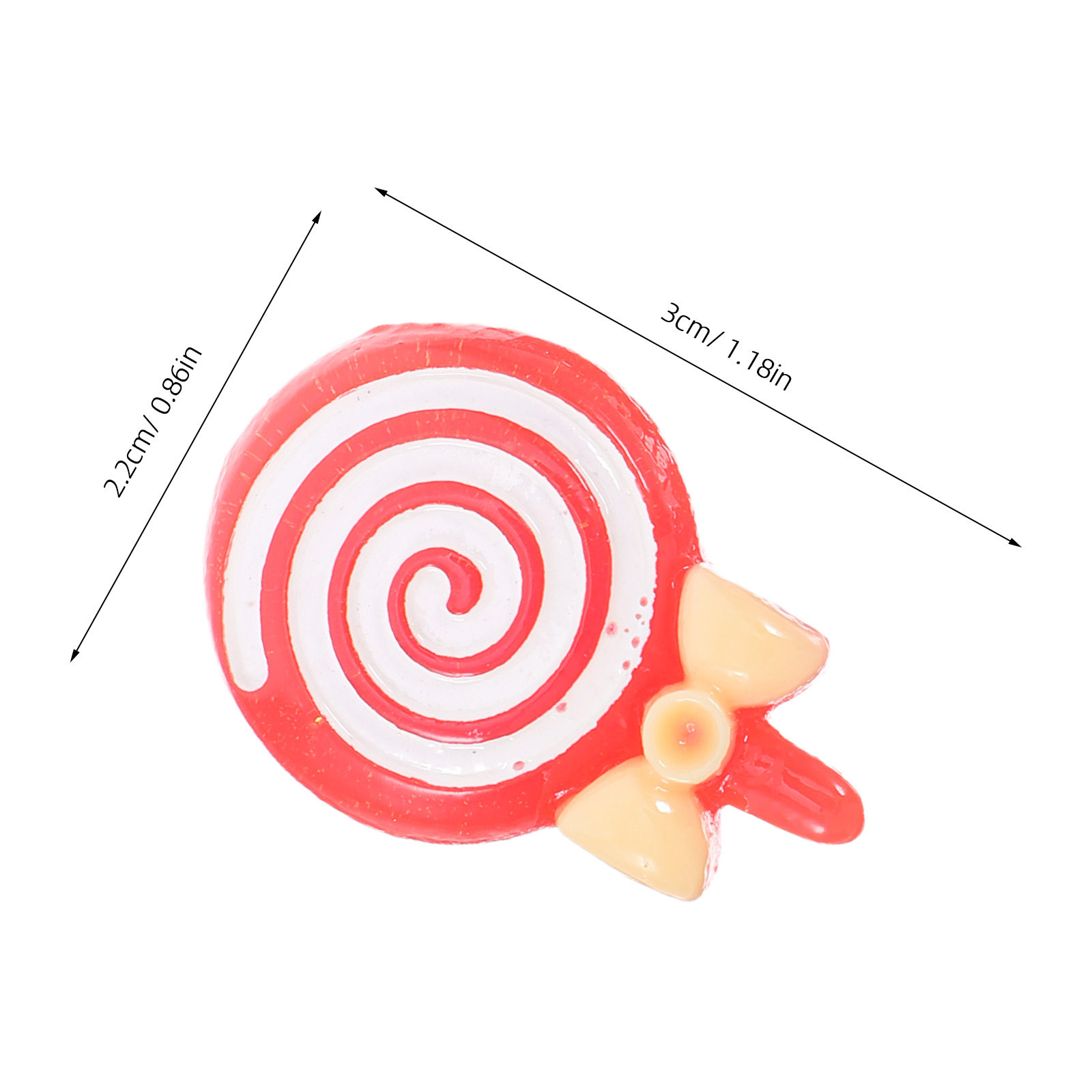 30Pcs Resin Lollipop Charms fo - Phone Cases With Charms のレビューと価格