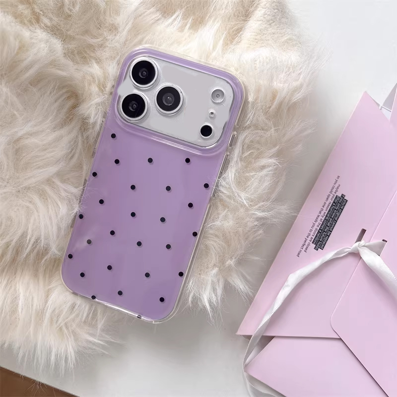 Korean Ins Girl Simple Purple  - Phone Cases Purple のレビューと価格