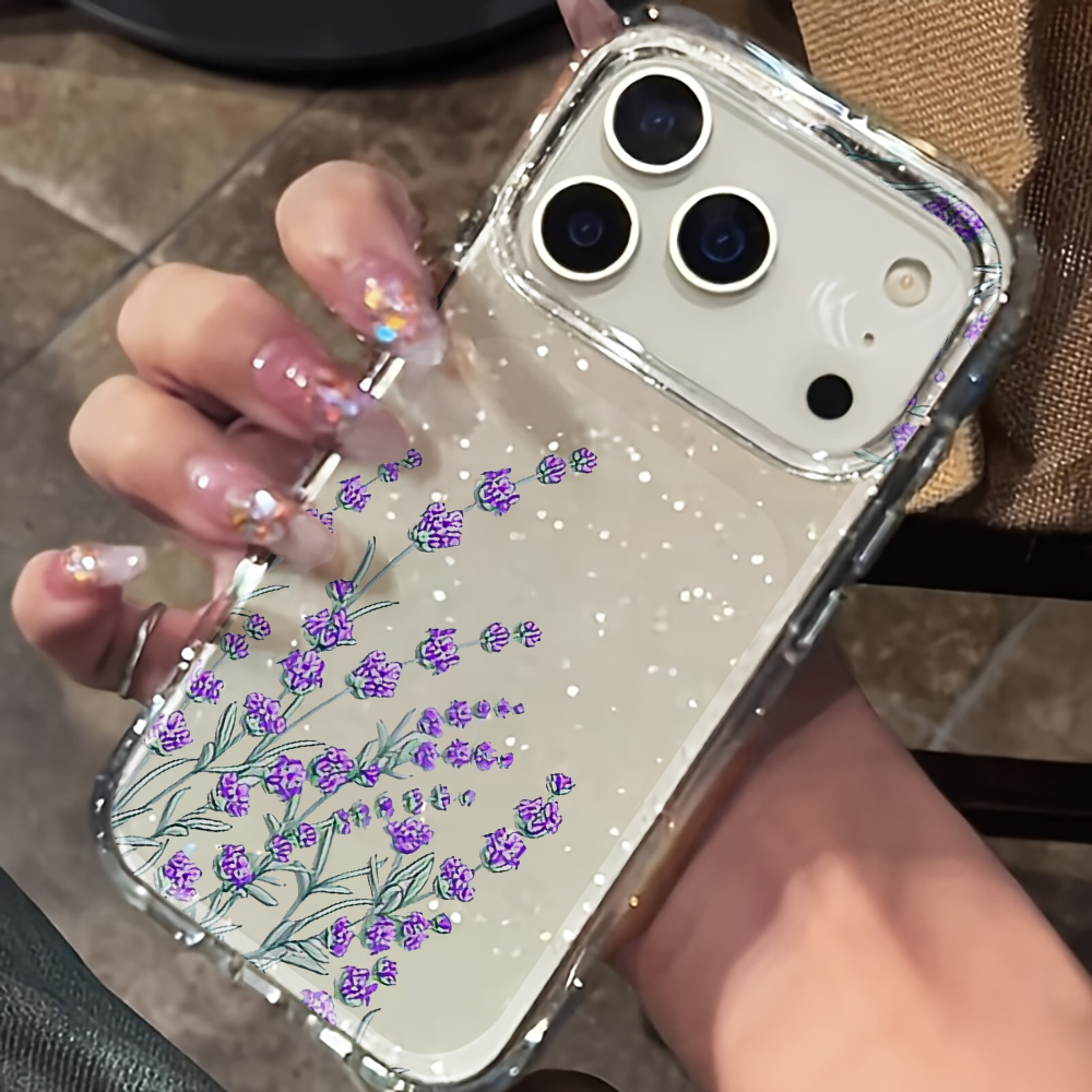 Korean Aesthetic Purple Lavend - Phone Cases Purple のレビューと価格
