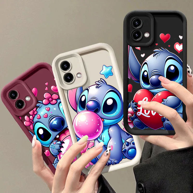 Cute Stitch Love Phone Case fo - Phone Cases Disney のレビューと価格