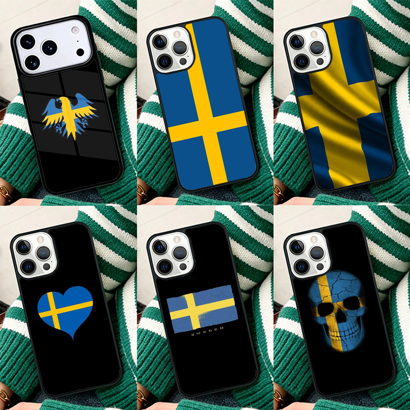 Sweden Flag Shockproof Phone C - Phone Cases Sweden のレビューと価格