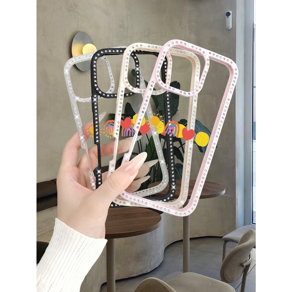 Fun Happy Face Rainbow Print P - Phone Cases Com のレビューと価格