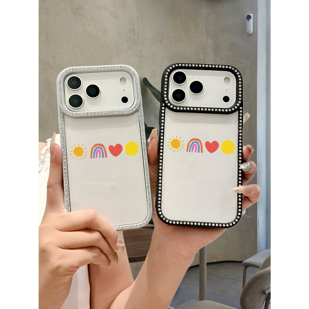 Fun Happy Face Rainbow Print P - Phone Cases Com のレビューと価格