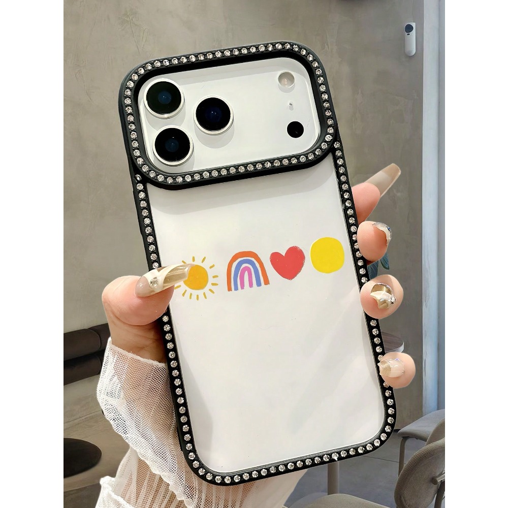 Fun Happy Face Rainbow Print P - Phone Cases Com のレビューと価格