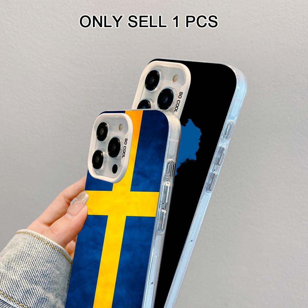 Sweden Flag Phone Case for iPh - Phone Cases Sweden のレビューと価格