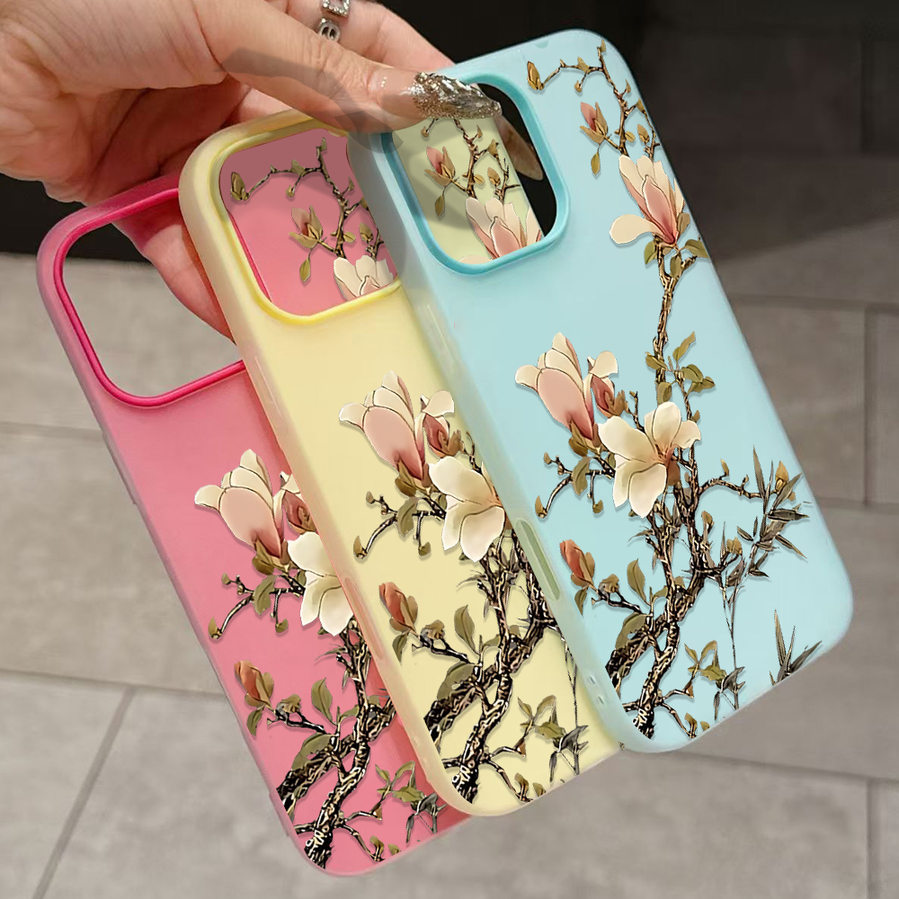 Magnolia Flowers Phone Case Fo - Phone Cases Xiaomi 14 のレビューと価格