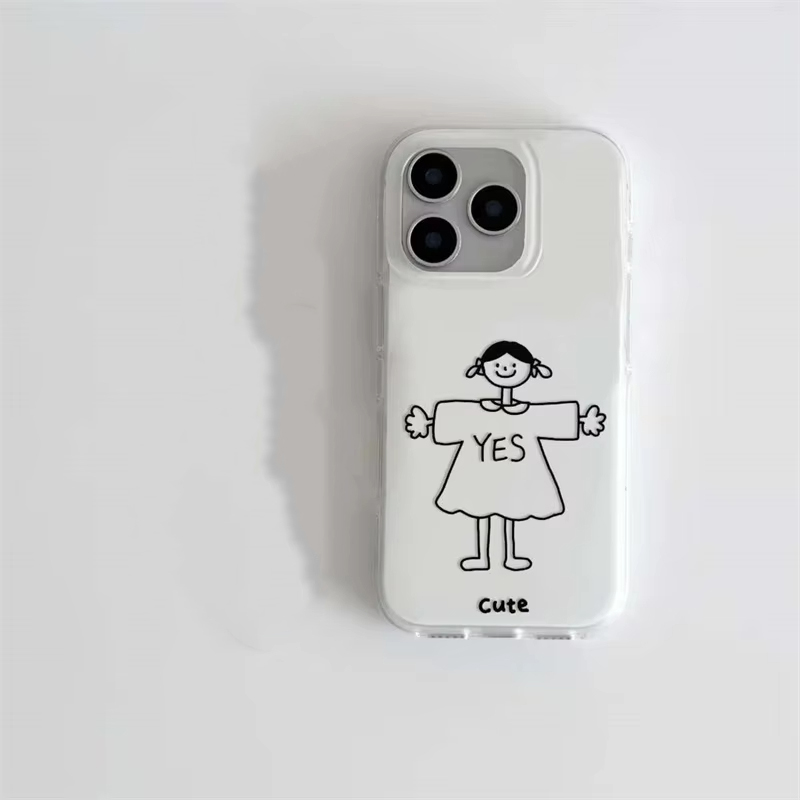 Cartoon Simple Drawing Boy and - Phone Cases For Boys のレビューと価格