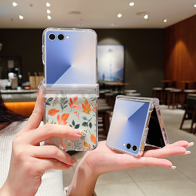 Autumn Maple Leaf Pattern Phon - Phone Cases Z Flip 6 のレビューと価格
