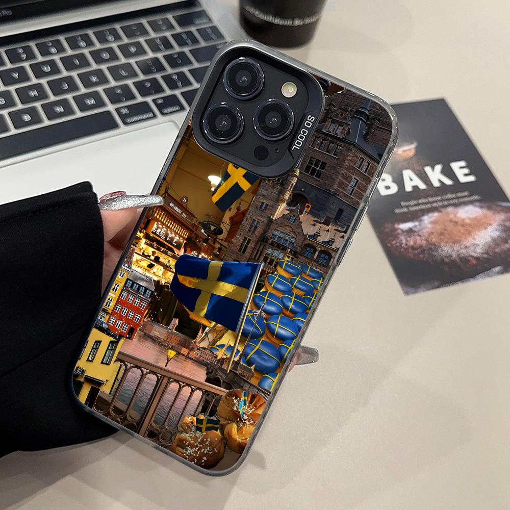 Sweden Flag Phone Case for iPh - Phone Cases Sweden のレビューと価格