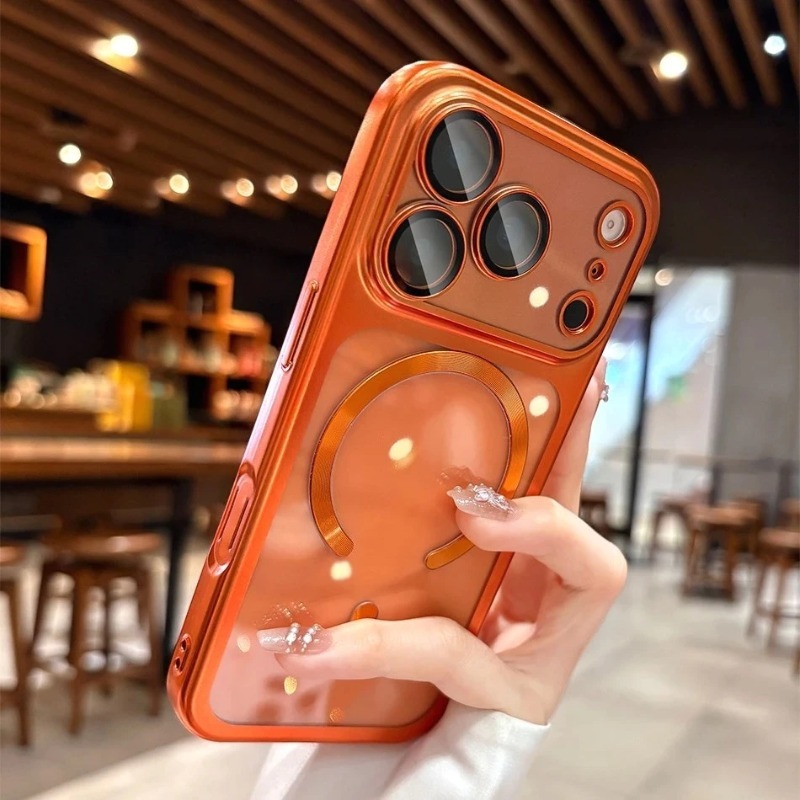 Magnetic Clear Luxury Plating  - Clear Magsafe Case のレビューと価格