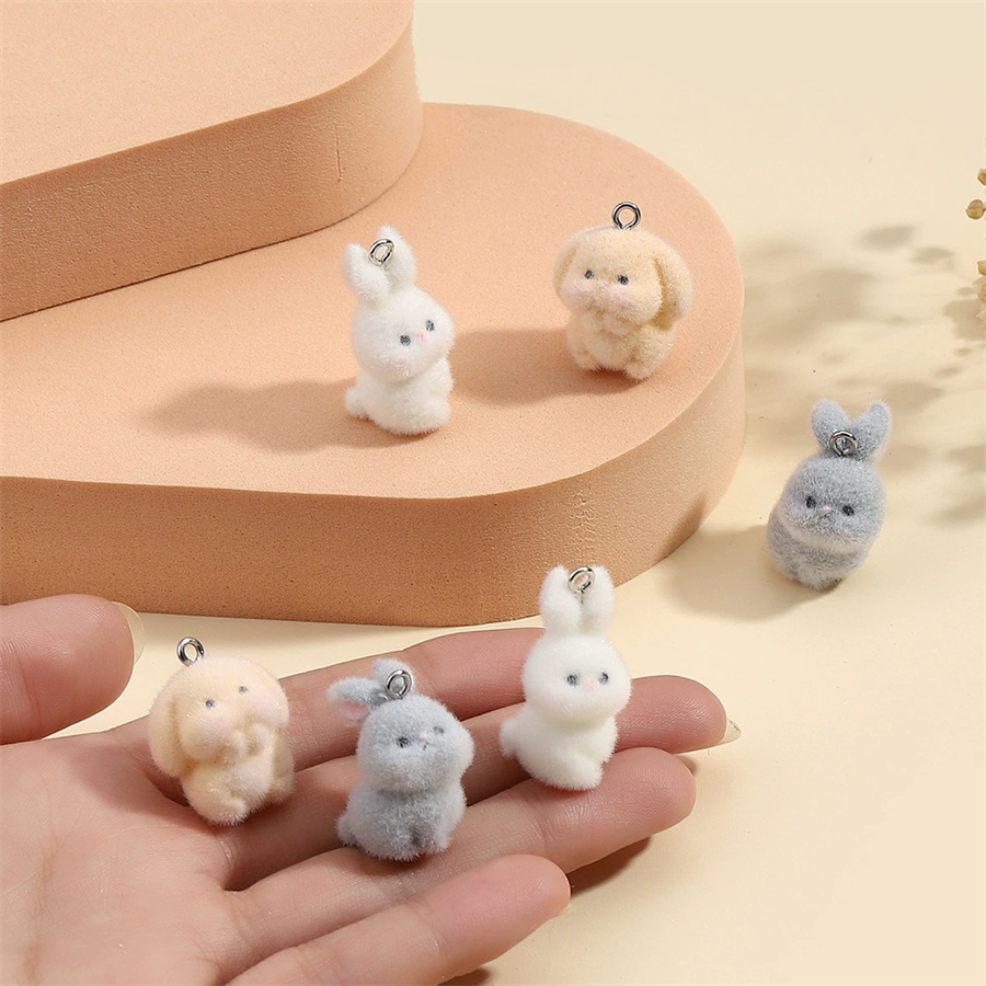 3PCS Plush resin three-dimensi - Phone Cases With Charms のレビューと価格