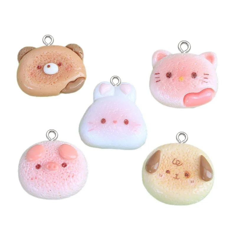 10Pcs Glossy Cartoon Rabbit Re - Phone Cases With Charms のレビューと価格