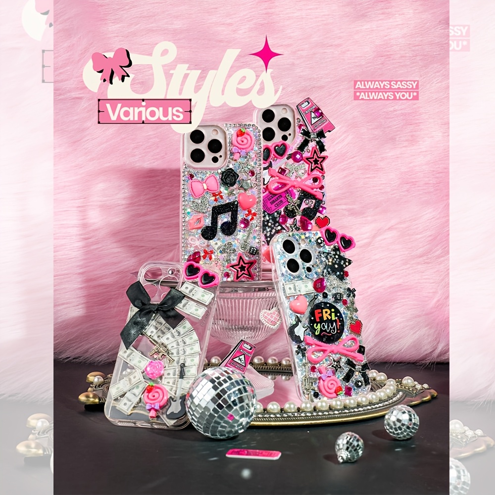 2380 Pcs DIY Jewelry Charm Mix - Phone Cases With Charms のレビューと価格