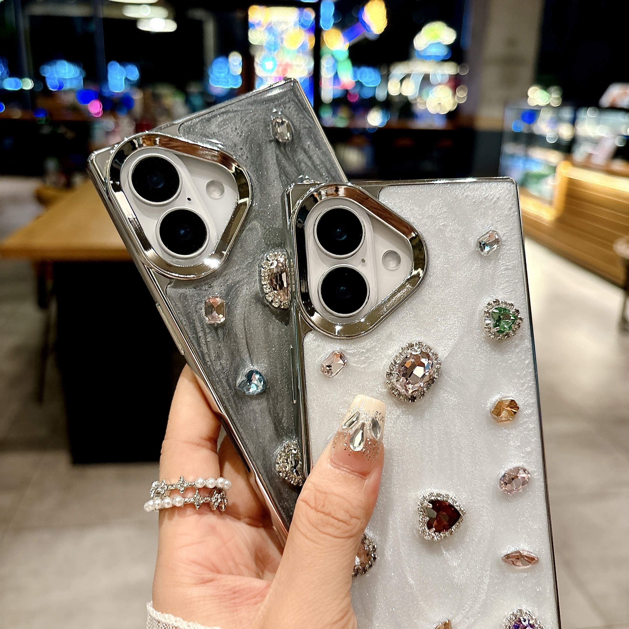 Fashion Glitter Diamond Straig - Phone Cases Rimowa のレビューと価格