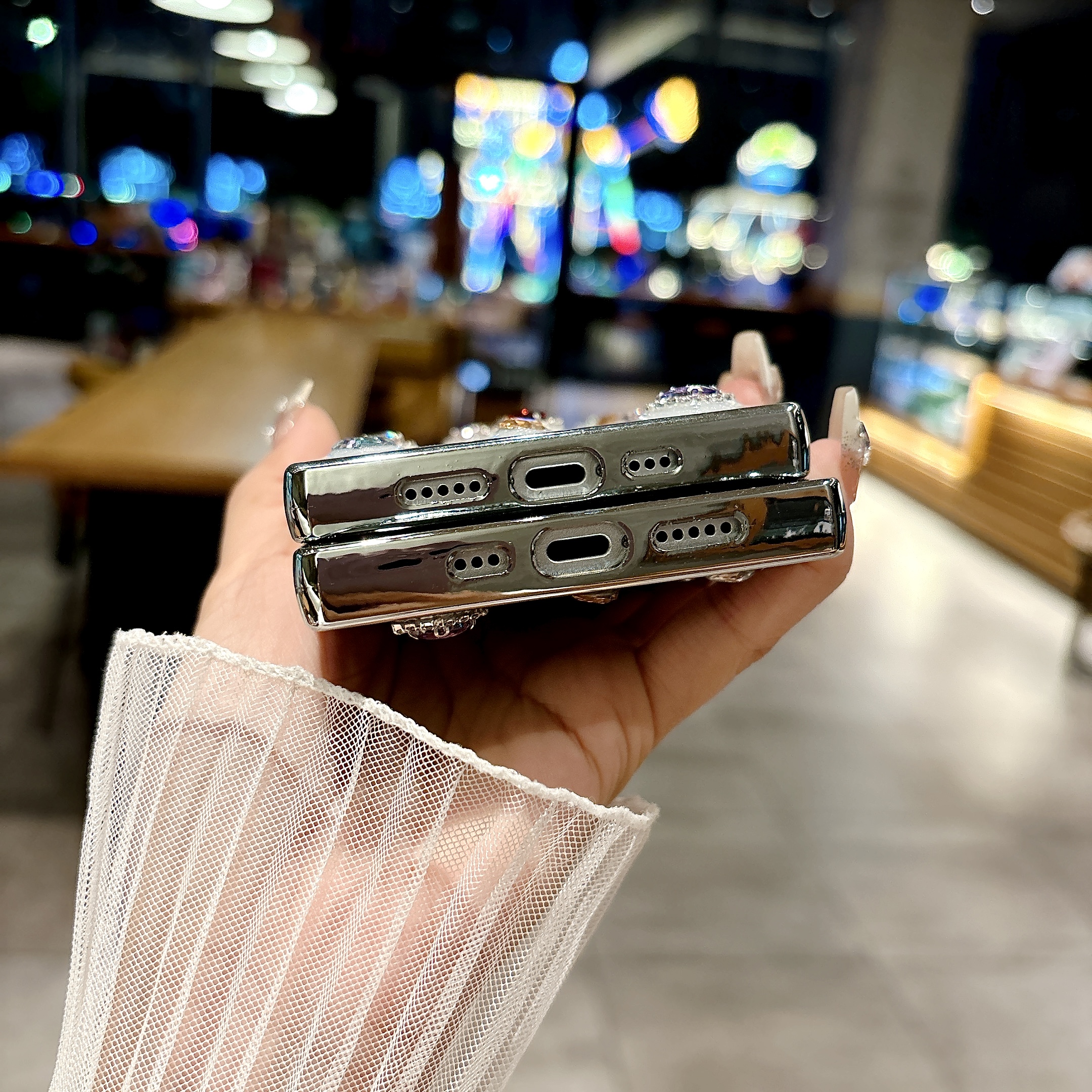 Fashion Glitter Diamond Straig - Phone Cases Rimowa のレビューと価格