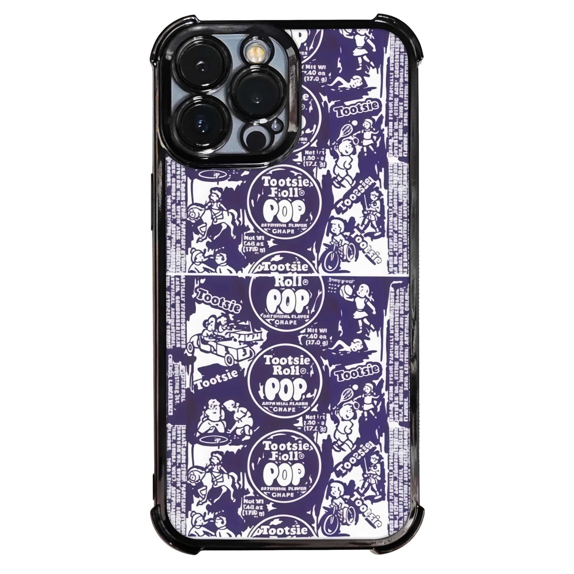 Retro Purple & White Phone Cas - Phone Cases Purple のレビューと価格