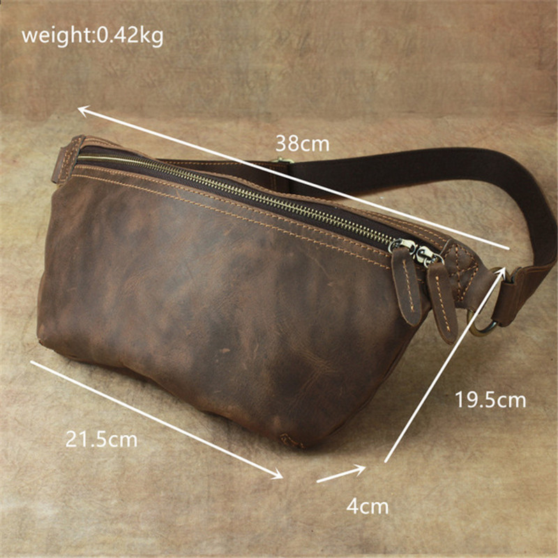 Fanny Pack Men Chest Bag Genui - Phone Cases For Boys のレビューと価格