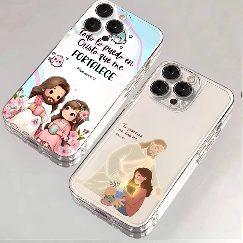 Cartoon Jesus And Me Bible Ver - Phone Cases Xiaomi 14 のレビューと価格