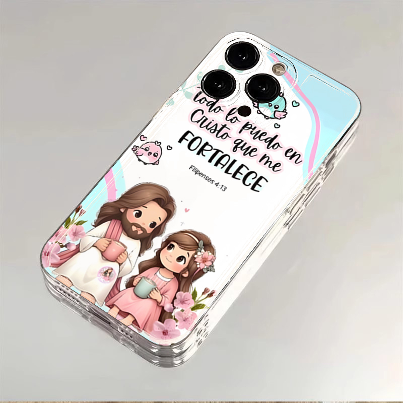 Cartoon Jesus And Me Bible Ver - Phone Cases Xiaomi 14 のレビューと価格