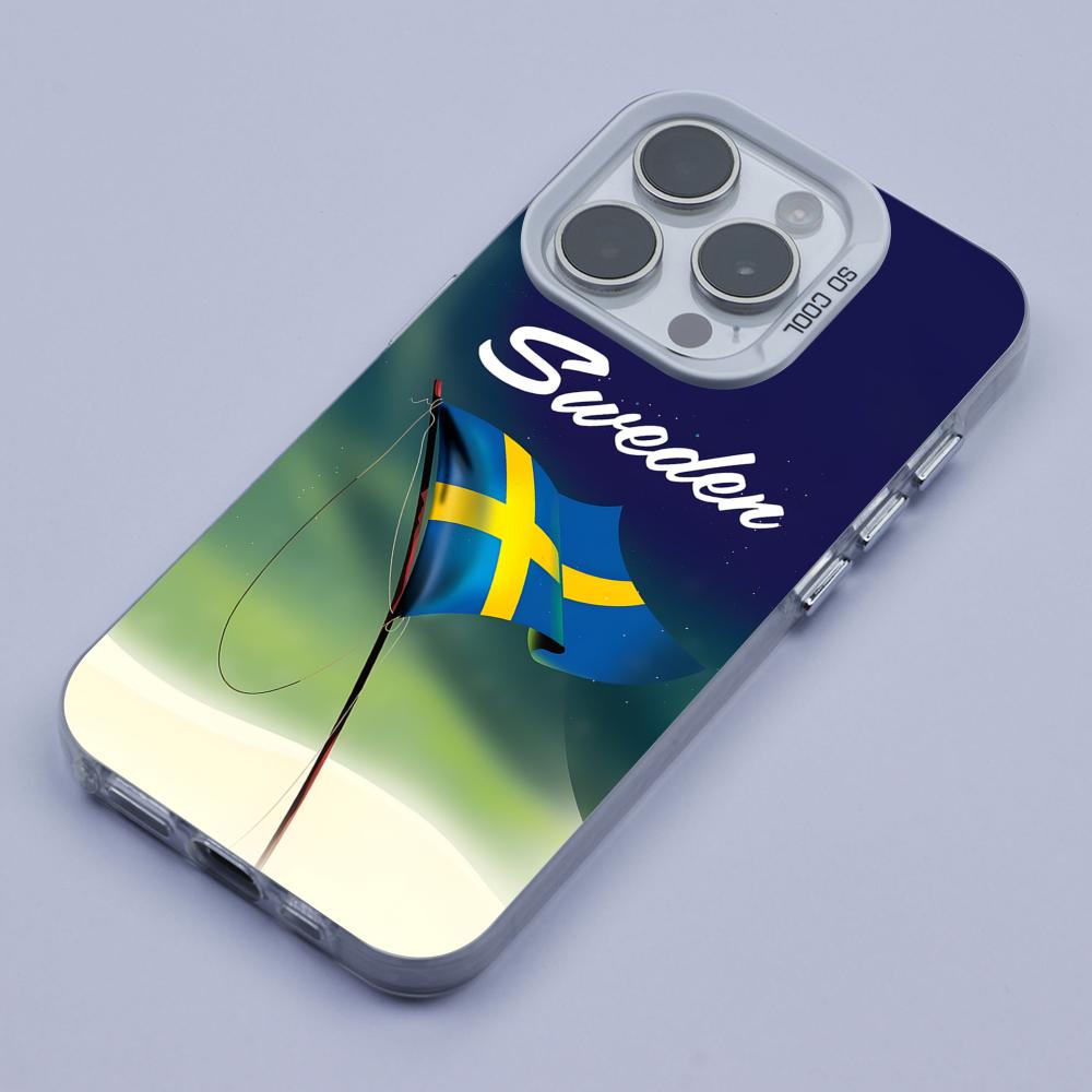 Sweden Flag Phone Case for iPh - Phone Cases Sweden のレビューと価格