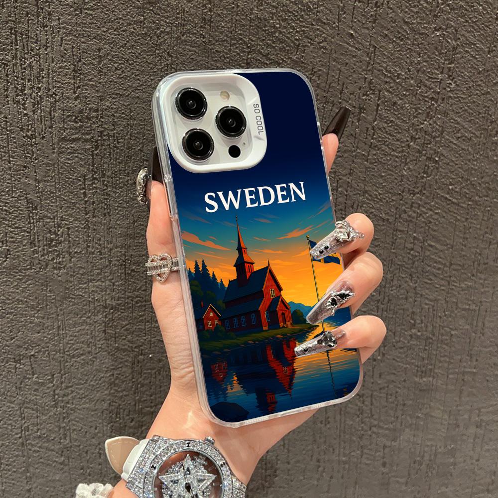 Sweden Flag Phone Case for iPh - Phone Cases Sweden のレビューと価格