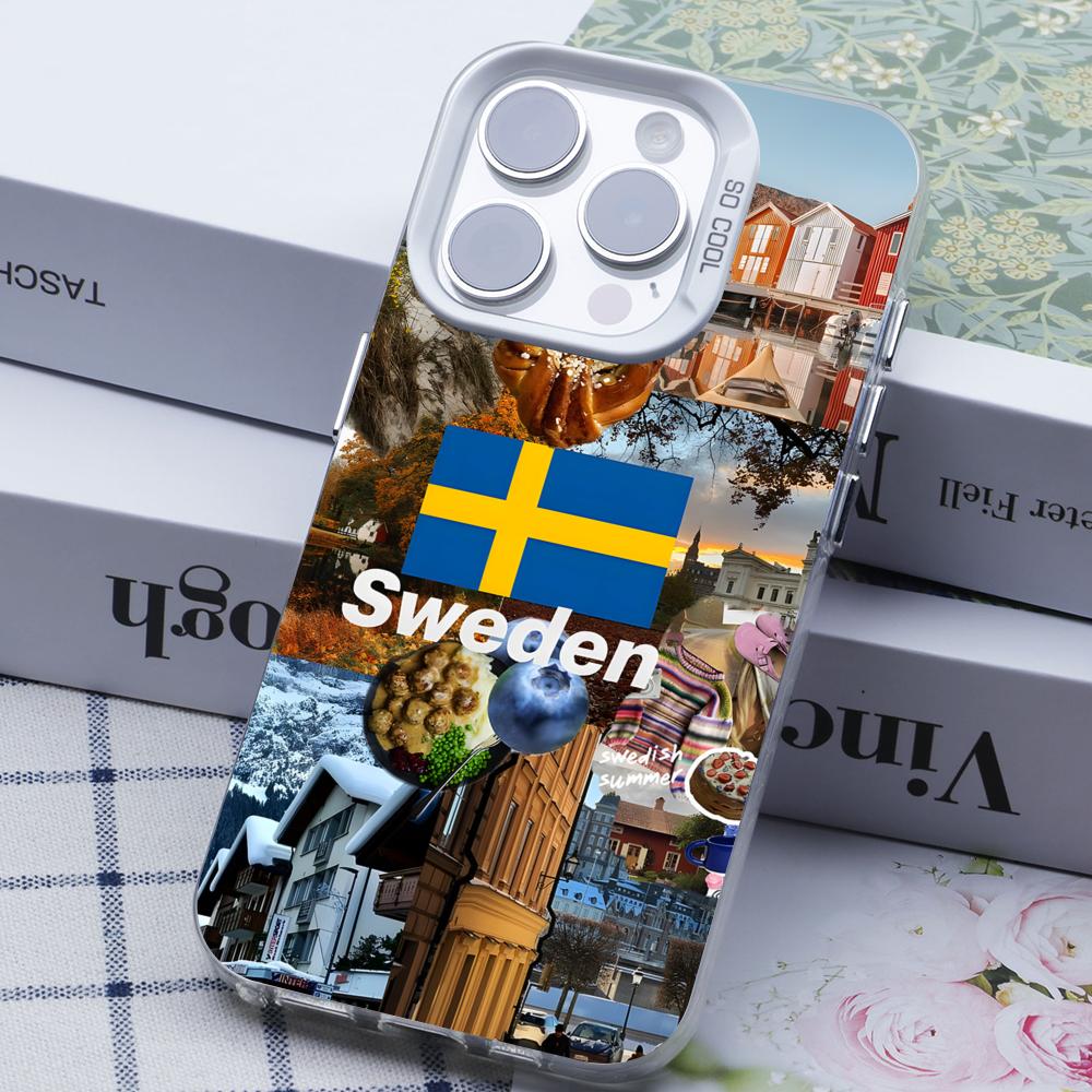 Sweden Flag Phone Case for iPh - Phone Cases Sweden のレビューと価格