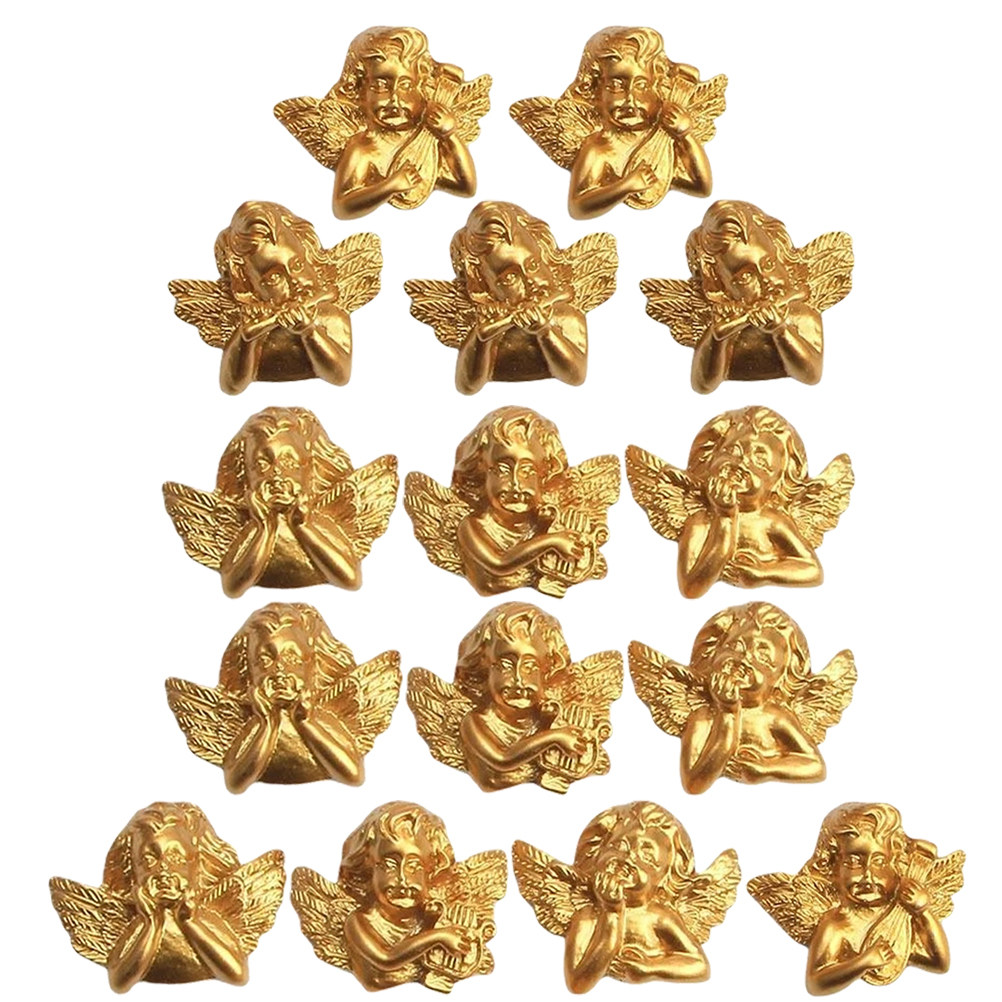 15pcs Resin Angel Accessories  - Phone Cases With Charms のレビューと価格