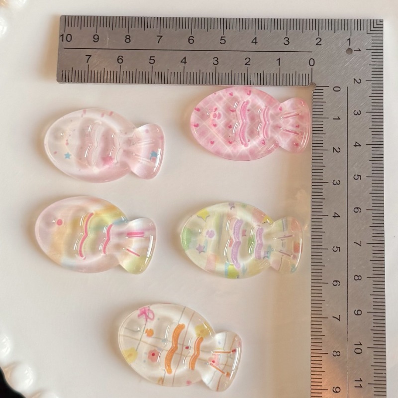 10pcs New Spring Summer Transp - Phone Cases With Charms のレビューと価格