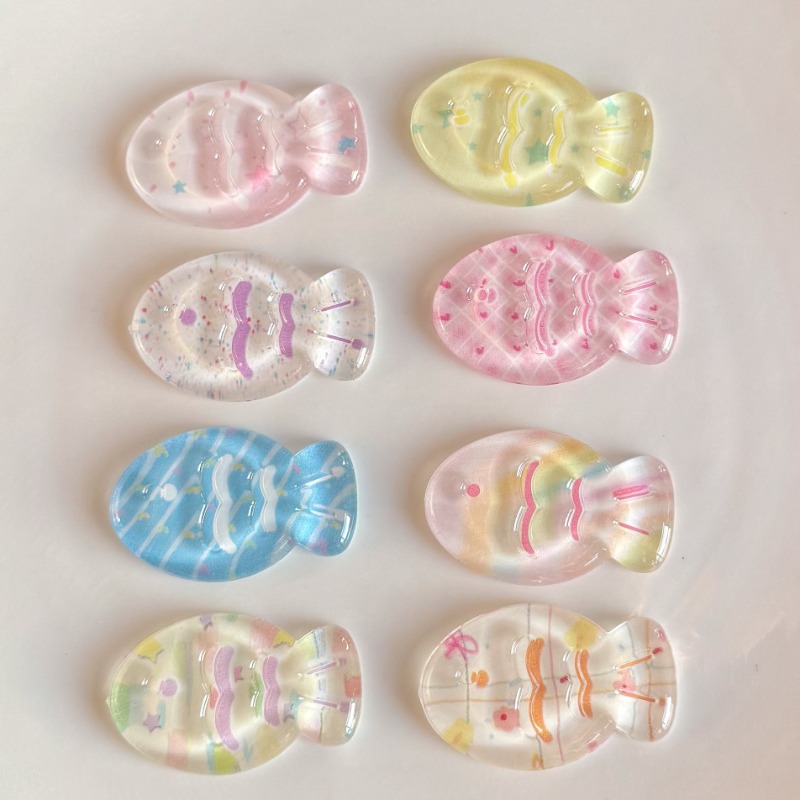 10pcs New Spring Summer Transp - Phone Cases With Charms のレビューと価格