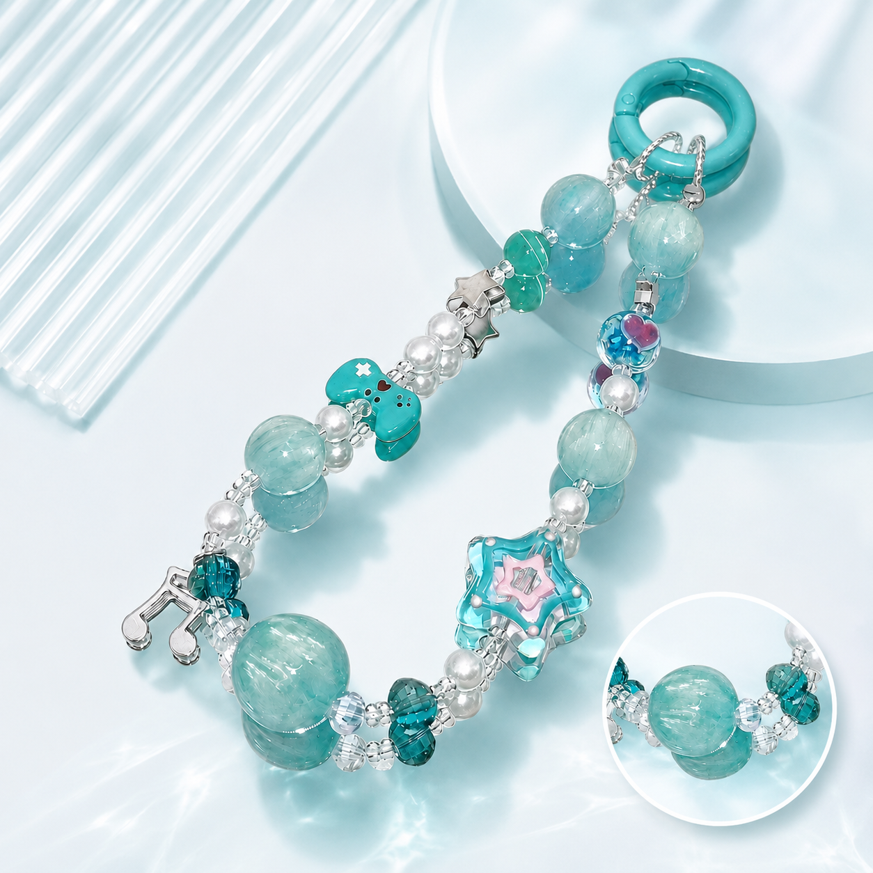 Hatsune Miku Phone Charm Cute  - Phone Cases With Charms のレビューと価格