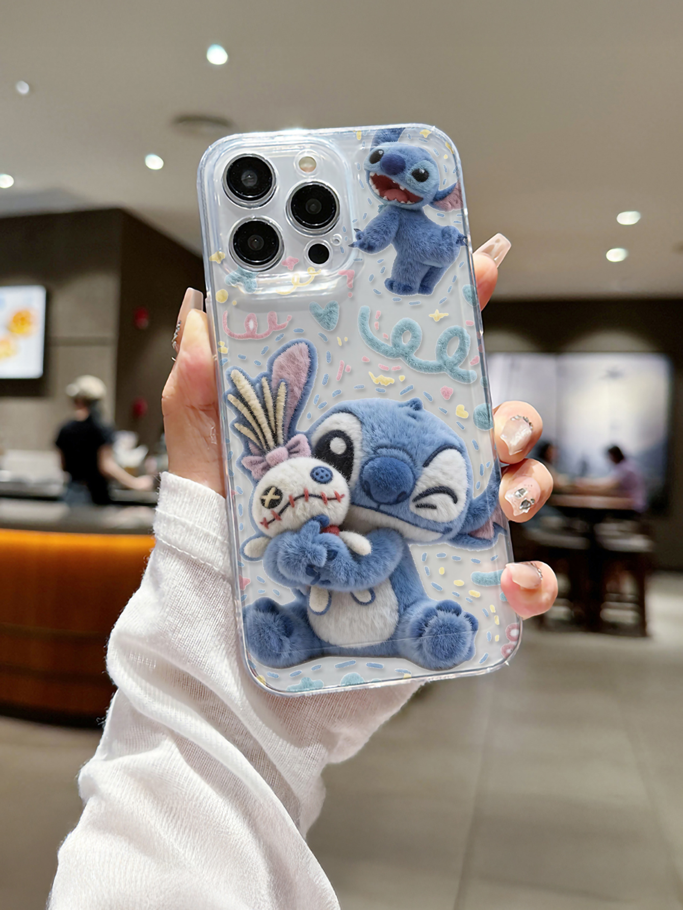 Disney phone case Stitch Tooth - Phone Cases Disney のレビューと価格