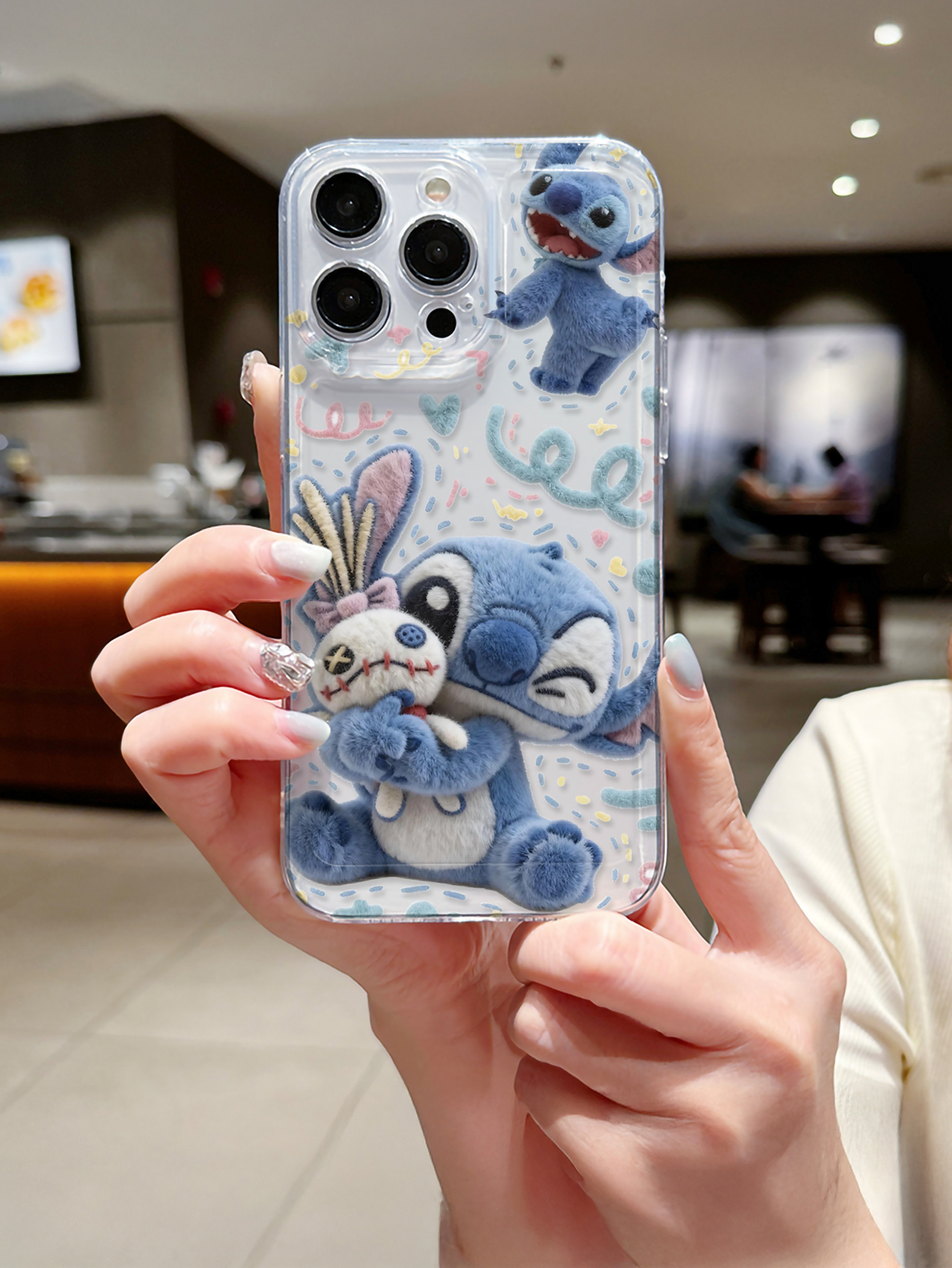 Disney phone case Stitch Tooth - Phone Cases Disney のレビューと価格