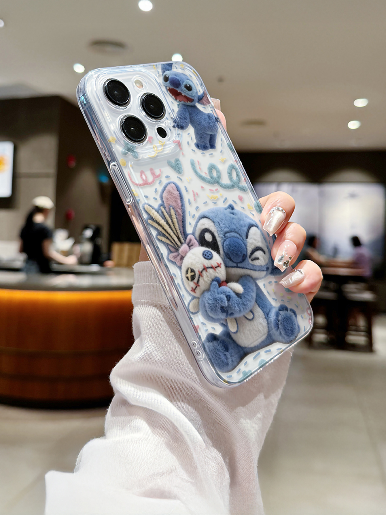 Disney phone case Stitch Tooth - Phone Cases Disney のレビューと価格