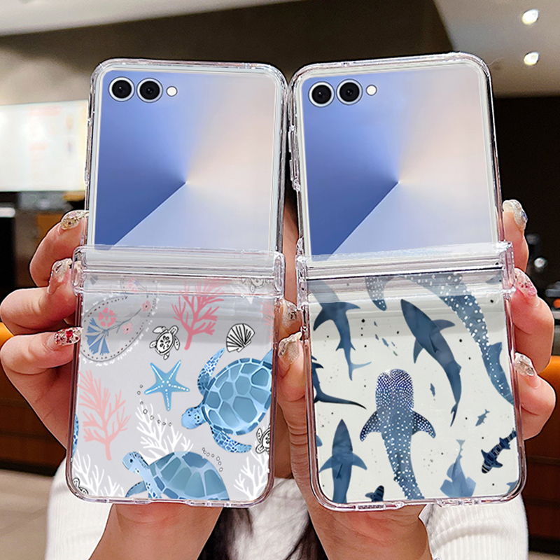 Sharks Shells Phone Case For S - Phone Cases Z Flip 6 のレビューと価格