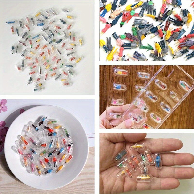 Capsule Mini People Figurines  - Phone Cases With Charms のレビューと価格