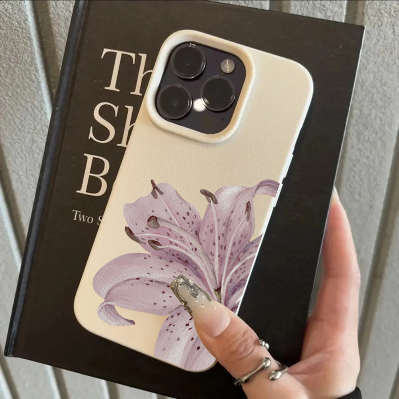 Purple Lily Flower Phone Case  - Phone Cases Purple のレビューと価格