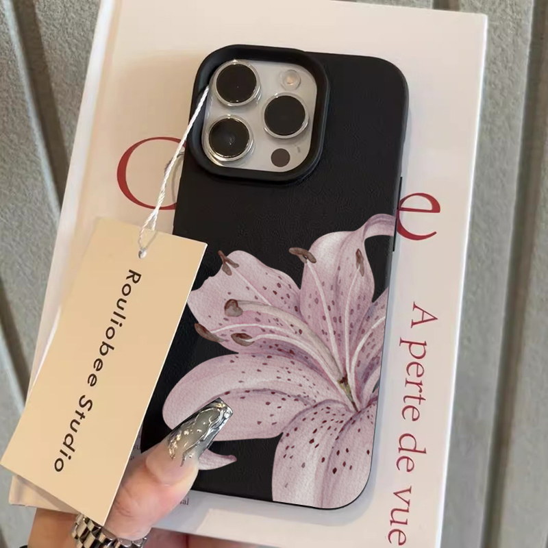 Purple Lily Flower Phone Case  - Phone Cases Purple のレビューと価格