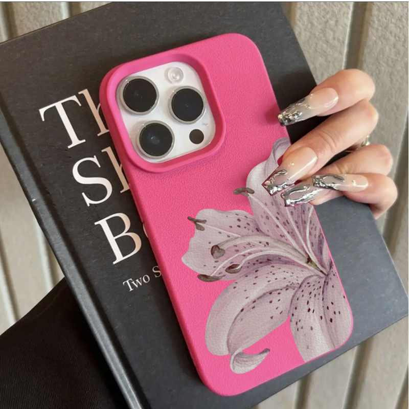 Purple Lily Flower Phone Case  - Phone Cases Purple のレビューと価格