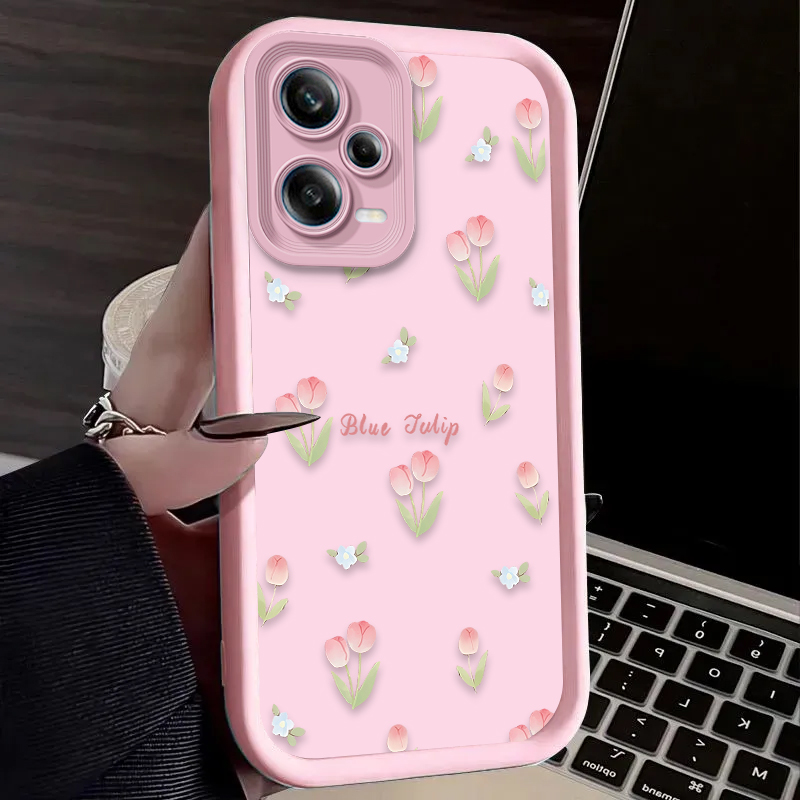 Retro Tulip Flower Phone Case  - Phone Cases Xiaomi 14 のレビューと価格