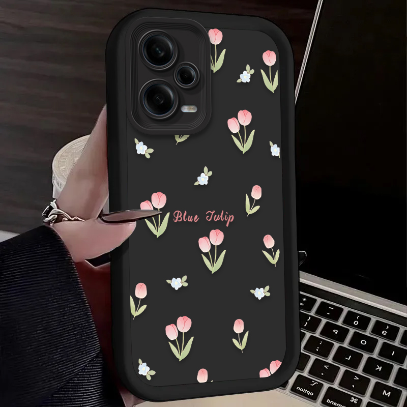 Retro Tulip Flower Phone Case  - Phone Cases Xiaomi 14 のレビューと価格