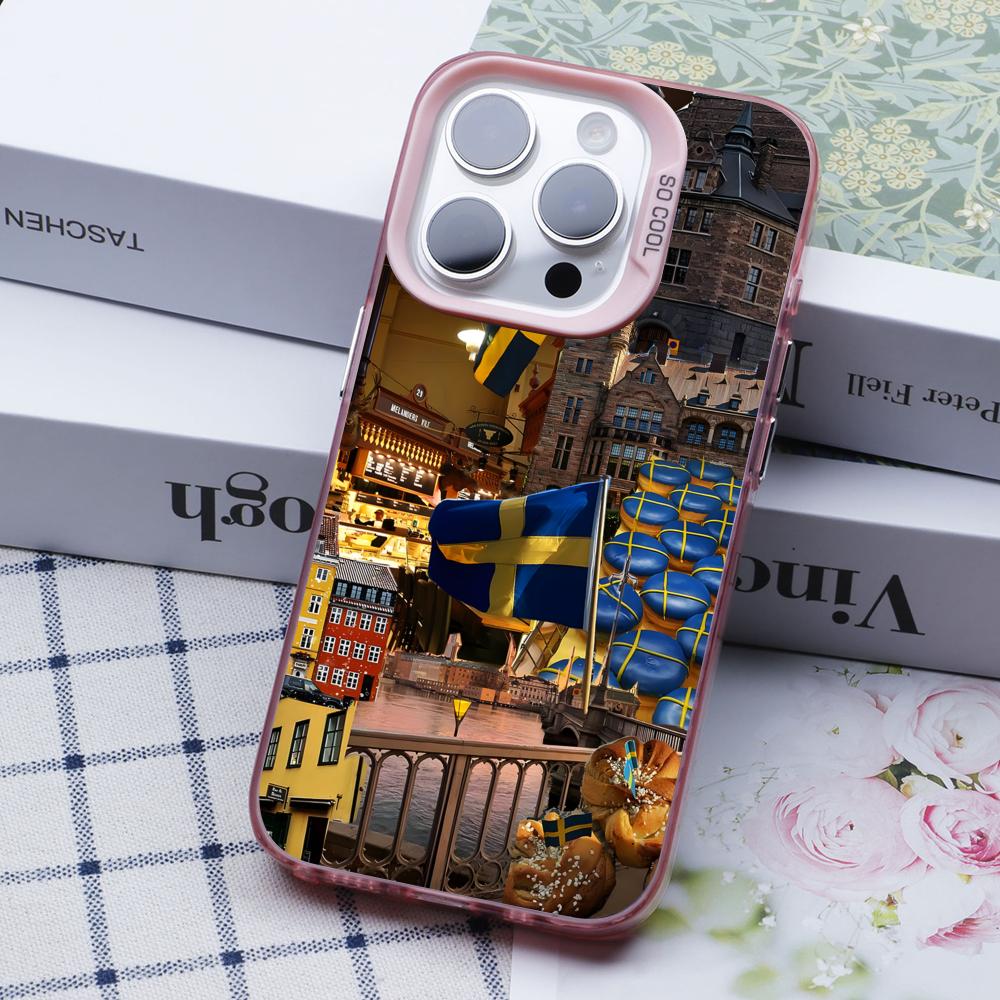Sweden Flag Phone Case for iPh - Phone Cases Sweden のレビューと価格
