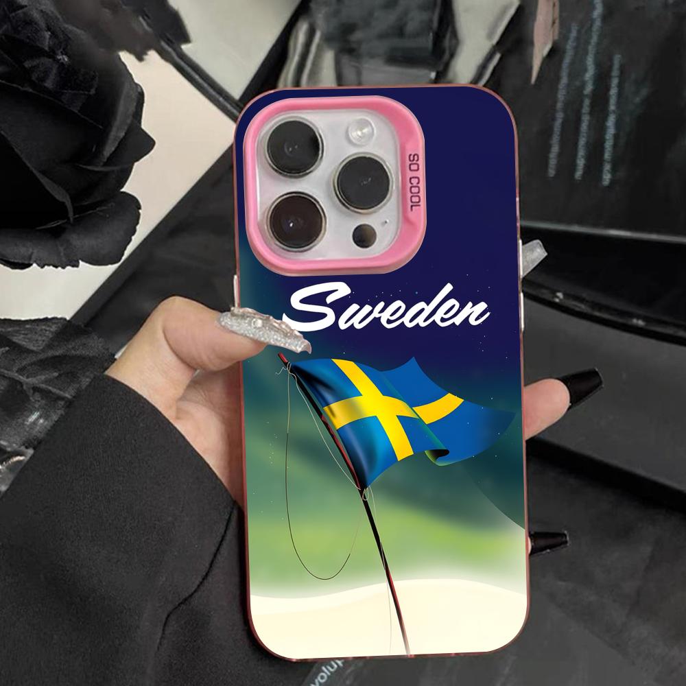 Sweden Flag Phone Case for iPh - Phone Cases Sweden のレビューと価格