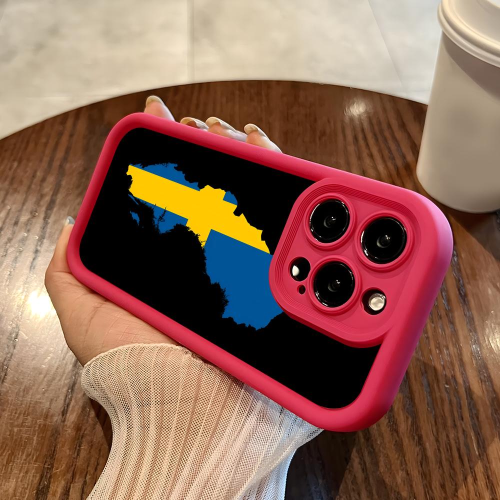 Sweden Flag Phone Case for iPh - Phone Cases Sweden のレビューと価格
